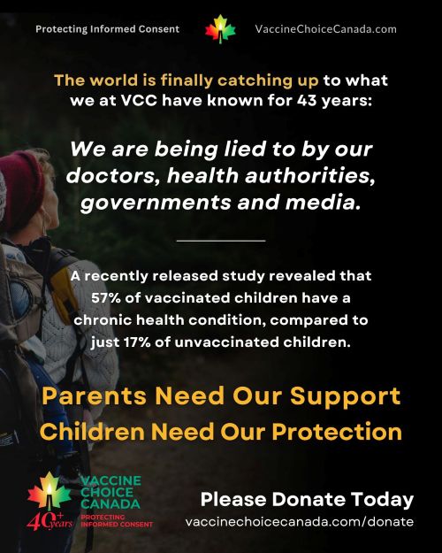 Vaccine Choice Canada Donate