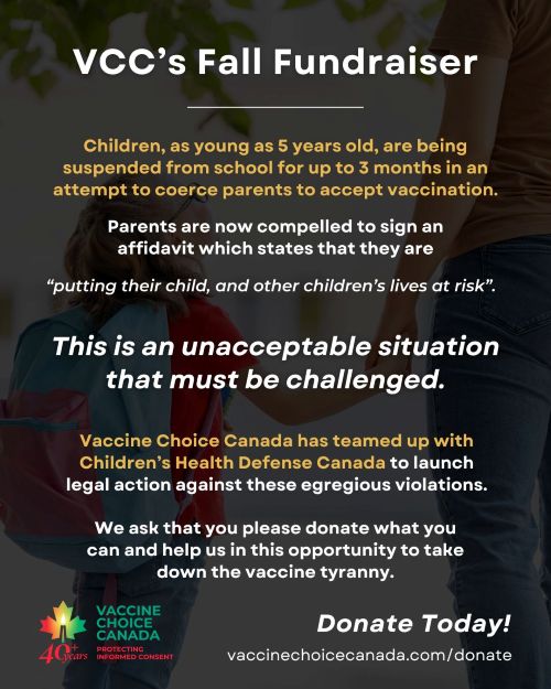 Vaccine Choice Canada Donate