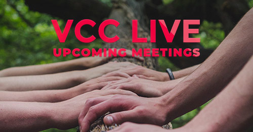 VCC Live Upcoming Meetings